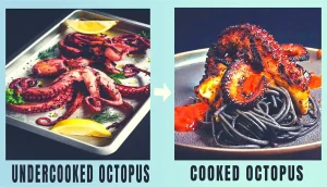octopus ink dishes may pose a higher risk of foodborne illnesses.
